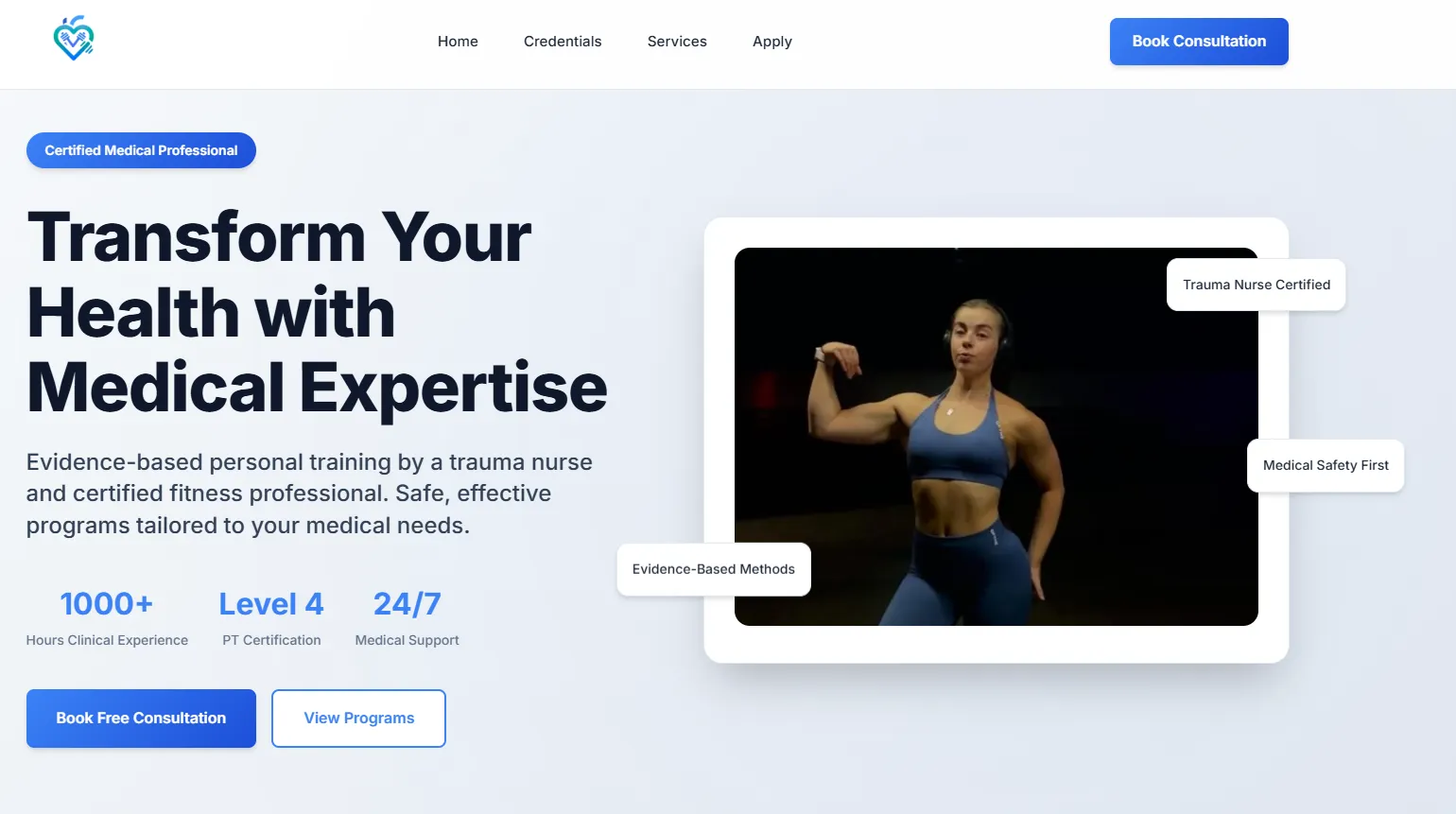 Fitness Website